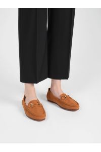 Mokasyny na grubej podeszwie czarne 8363 BLACK