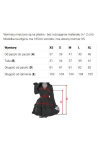  425-18 MATILDE Sukienka z dekoltem i krótkim rękawkiem - masełkowy żółty 